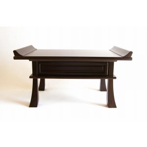 画像: ZZ型経机 【銘木柄】 普通型４本足タイプ