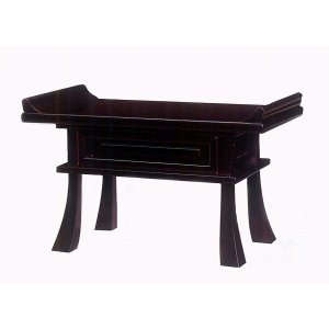 画像: Ｈ型経机 【銘木柄】 普通型４本足タイプ