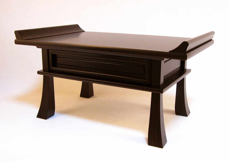 画像: ZZ型経机 【銘木柄】 普通型４本足タイプ
