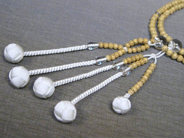 画像: 【 星月菩提樹 ◇ 水晶仕立 】 手組梵天房