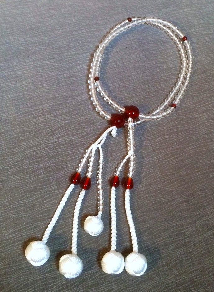 画像: 【 本水晶 ◇ 瑪瑙仕立 】 手組梵天房