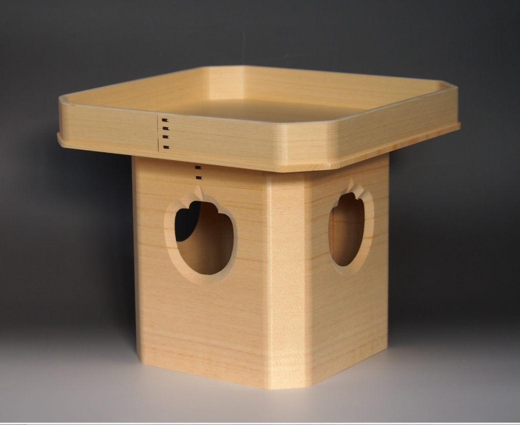 画像: ヒノキ三方