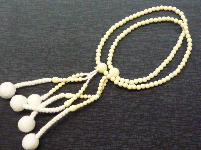画像: 【乳白】 綿房 ◇プラスチック製念珠