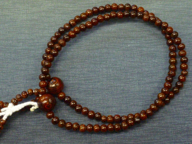 画像: 【鉄刀木】 綿房 ◇木製念珠