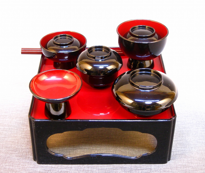 画像: 御霊供膳 【宝珠型】≪樹脂製≫