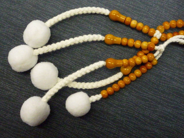 画像: 【ツゲ】 綿房 ◇木製念珠