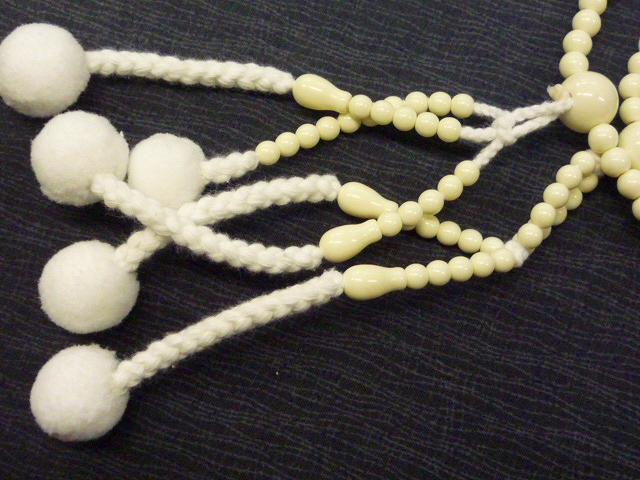 画像: 【乳白】 綿房 ◇プラスチック製念珠