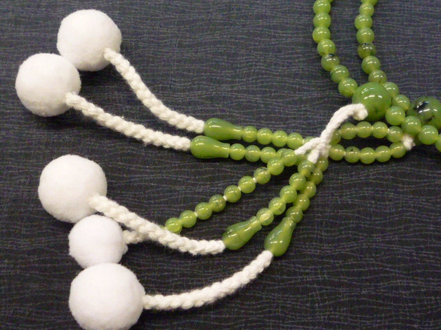 画像: 【雲ヒスイ】 綿房 ◇プラスチック製念珠