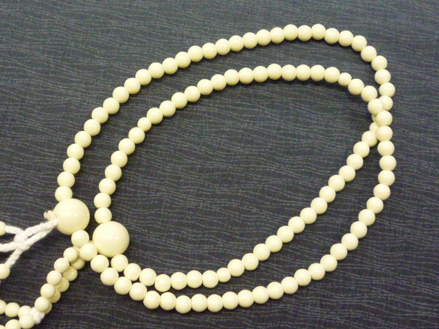 画像: 【乳白】 綿房 ◇プラスチック製念珠